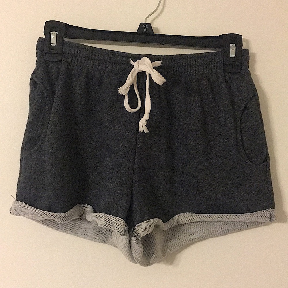Heather Grey Leisure Drawstring Shorts